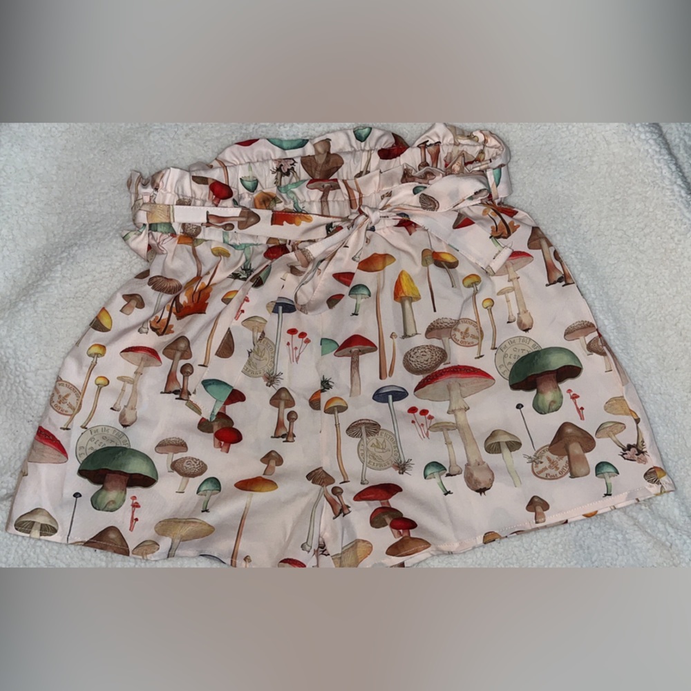 Silky Mushroom Shorts